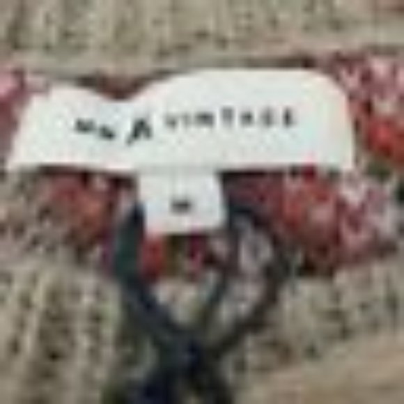 MISS ME Vintage Aztec Southwest Tan Fringe Open Cardigan Sweater Women's M NEW - Picture 3 of 7